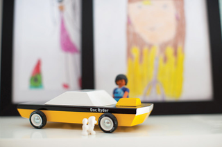 Illustration for article titled CandyLabToys.com has cool as hell wooden cars for $24.99